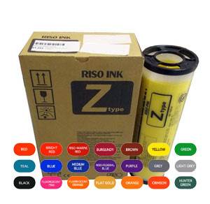 RISO : pack encre couleur