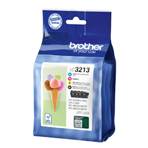 BROTHER LC-3213VAL (LC3213VAL) - Pack x 4 Encres Couleur