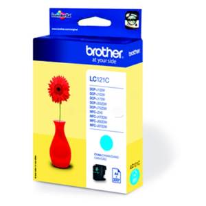 BROTHER LC-121C (LC121C) - Cartouche Encre Cyan