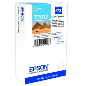 EPSON T7012 (C13T70124010) - Cartouche Encre Cyan XXL