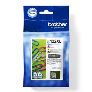 BROTHER LC422XLVAL - Pack 4 cartouches d'encre