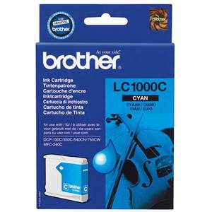 BROTHER LC-1000C (LC1000C) - Cartouche Encre Cyan
