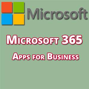 MICROSOFT 365 Apps for Business - Suite bureautique