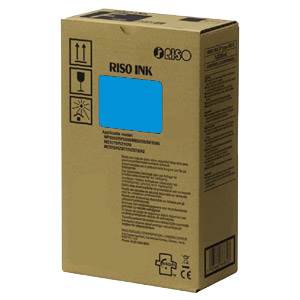 RISO S-8122E - Pack 2 cartouches d'encre Bleu (Blue)