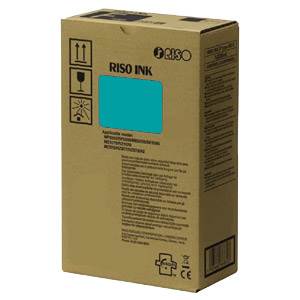 RISO S-8121E - Pack 2 cartouches d'encre vert canard (Teal)