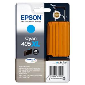 EPSON 405XL DURABrite Ultra Ink - Cartouche Encre Cyan