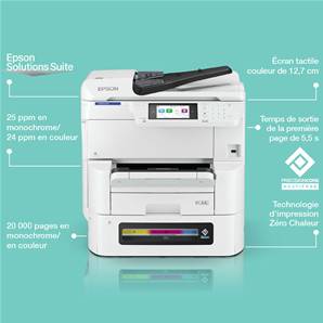 Epson WorkForce Pro EM-C8100RDWF - Imprimante couleur multifonction A3