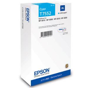 EPSON T7552 (C13T755240) - Cartouche Encre Cyan XL