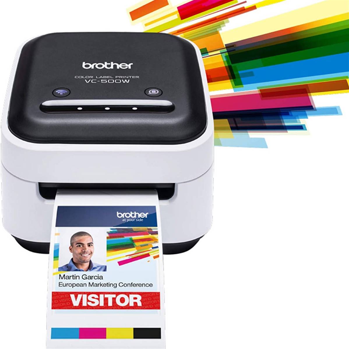 Brother Color Label VC-500W Imprimante d'étiquettes couleur