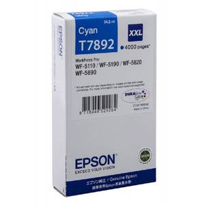 EPSON T7892 (C13T789240) - Cartouche Encre Cyan XXL