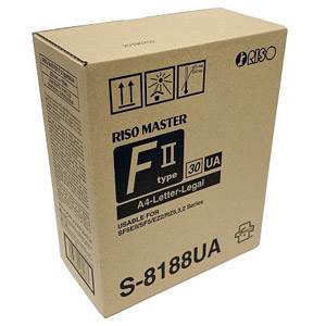 RISO S-8188E - Boîte de 2 rouleaux (590 masters A4)