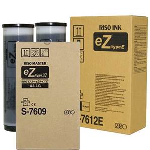 RISO S-7612/S-7609 - Pack - Encre/Masters A3