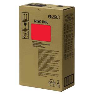RISO S-8114E - 2 x Cartouches Encre Rouge (Red) - 20000 pages