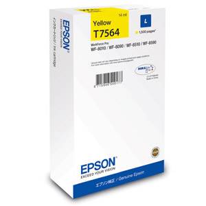 EPSON T7564 (C13T756440) - Cartouche Encre Jaune L