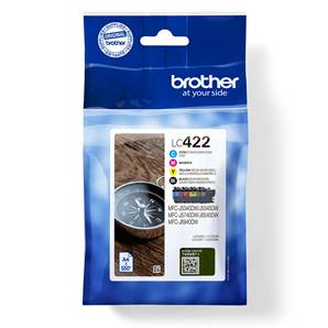 BROTHER LC422VAL - Pack 4 cartouches d'encre