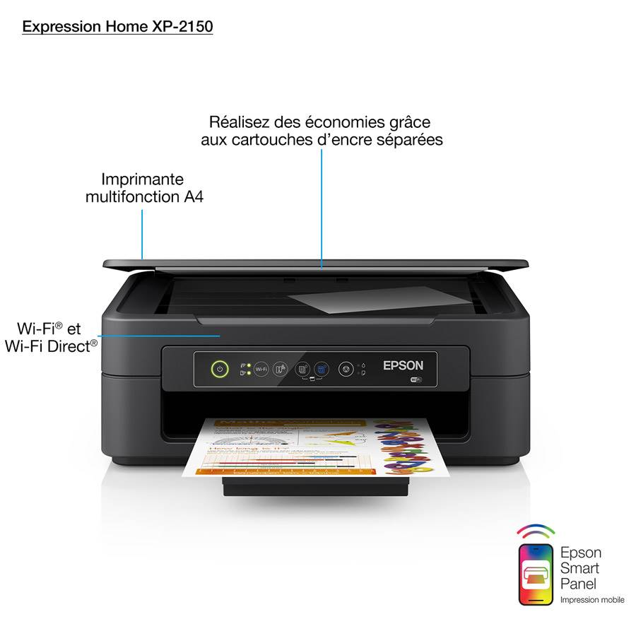 Epson Expression Home XP-2150 (C11CH02407) - Imprimante 3-en-1