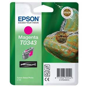 EPSON T0343 - Cartouche Encre - Magenta