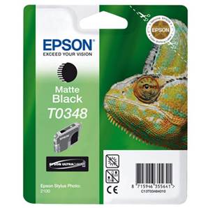 EPSON T0348 - Cartouche Encre Noir Mat -