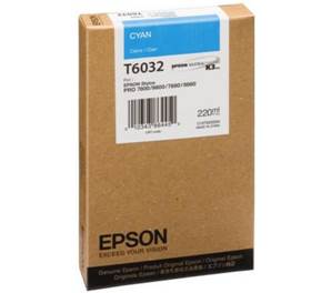EPSON T6032 - Cartouche Encre Cyan - 220 - ml