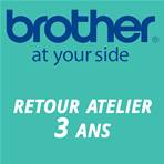 BROTHER GSER3RAA (ZWOS03040) - Garantie 3 ans Retour Atelier