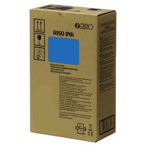 RISO S-7198E - 2 x Cartouches Encre Bleu Franc - 20000 pages