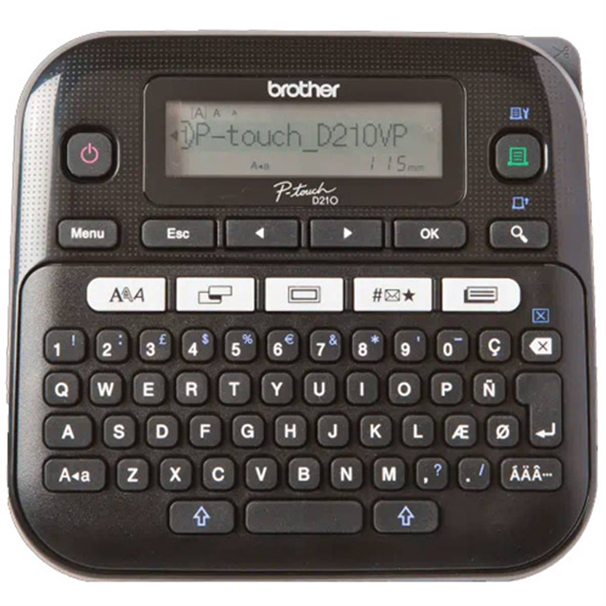 Etiqueteuse de bureau Brother P-Touch D 210 sur