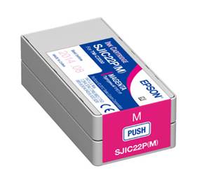 EPSON SJIC22P(M) - Cartouche Encre - Magenta - 32,5 ml