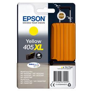 EPSON 405XL DURABrite Ultra Ink - Cartouche Encre Jaune