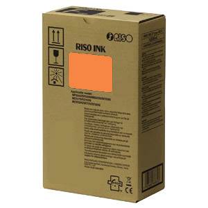RISO S-6974E - Pack 2 cartouches d'encre Orange (Orange)