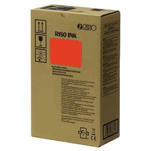 RISO S-8115E - Pack 2 cartouches d'encre Rouge Brillant (Bright Red)