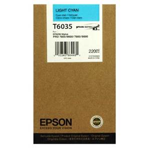 EPSON T6035 - Cartouche Encre Cyan Clair - 220 - ml