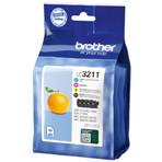 BROTHER LC-3211VAL (LC3211VAL) - Pack x 4 Encres Couleur
