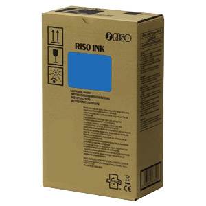 RISO S-4394E - 2 x Cartouches Encre Bleu Franc - 20000 pages
