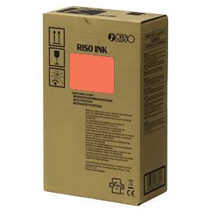 RISO S-6946E - Pack 2 cartouches d'encre Orange Fluo (Fluorescent Orange)