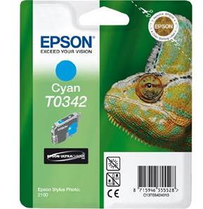 EPSON T0342 - Cartouche Encre - Cyan