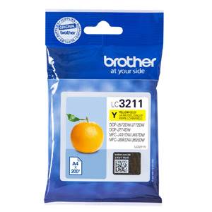 BROTHER LC-3211Y (LC3211Y) - Cartouche Encre Jaune