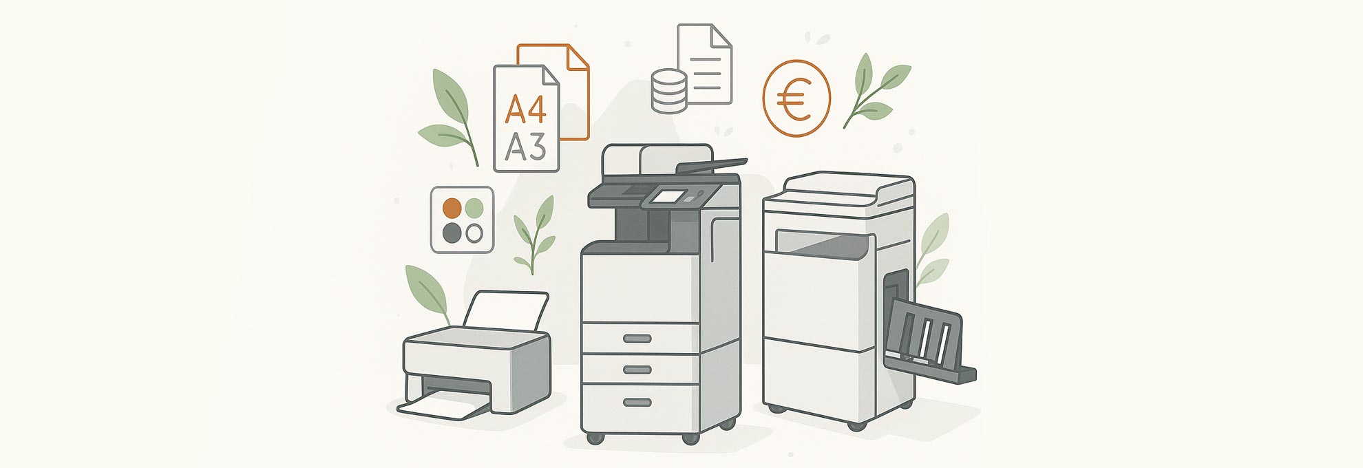 Guide pour choisir une imprimante, un photocopieur ou un duplicopieur